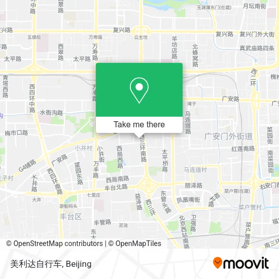 美利达自行车 map
