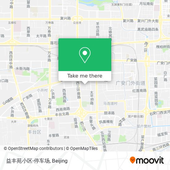 益丰苑小区-停车场 map