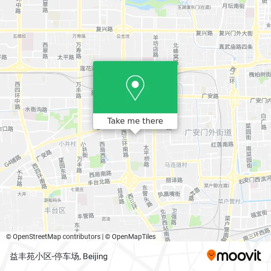 益丰苑小区-停车场 map