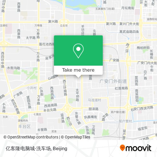 亿客隆电脑城-洗车场 map