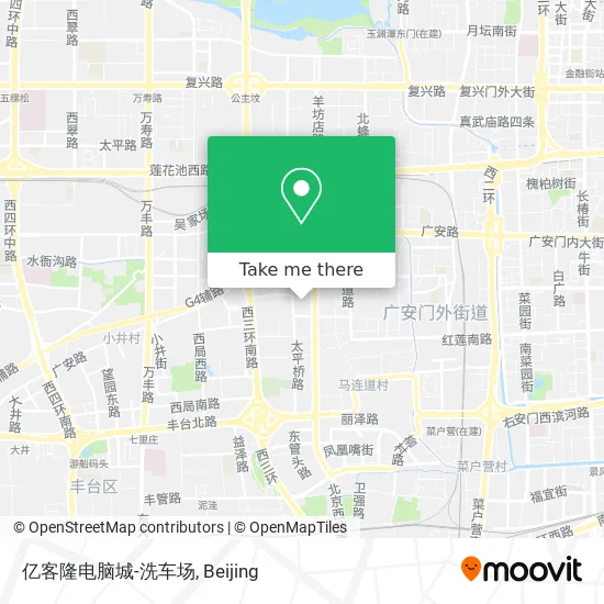 亿客隆电脑城-洗车场 map