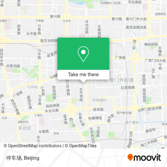 停车场 map