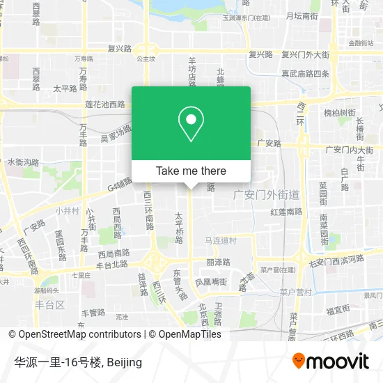 华源一里-16号楼 map