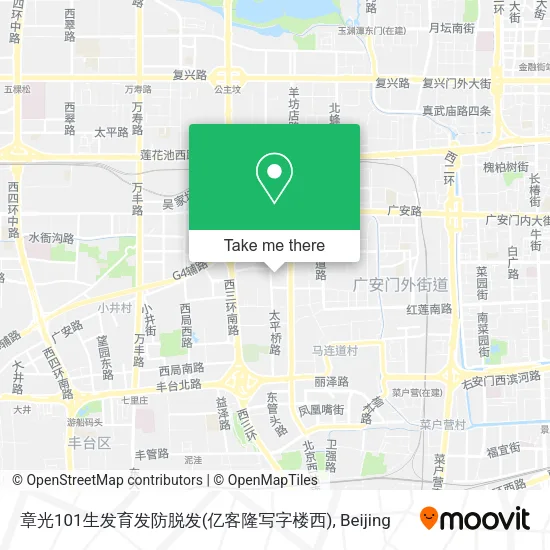 章光101生发育发防脱发(亿客隆写字楼西) map