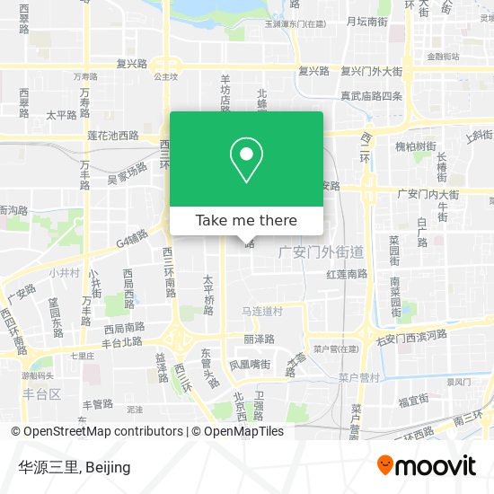华源三里 map