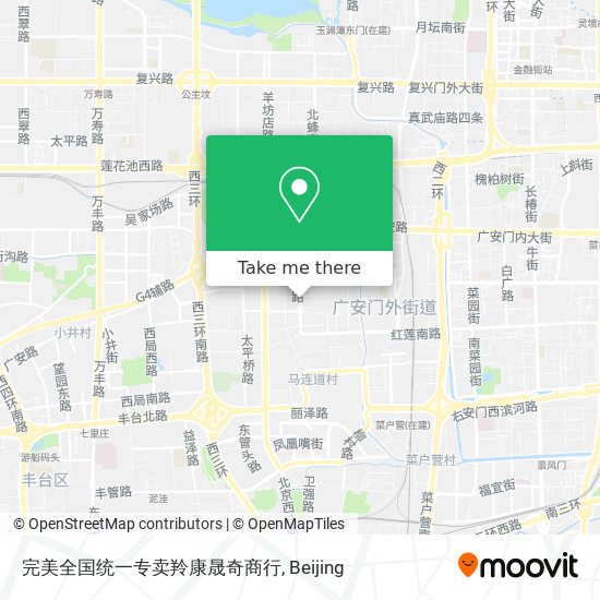 完美全国统一专卖羚康晟奇商行 map
