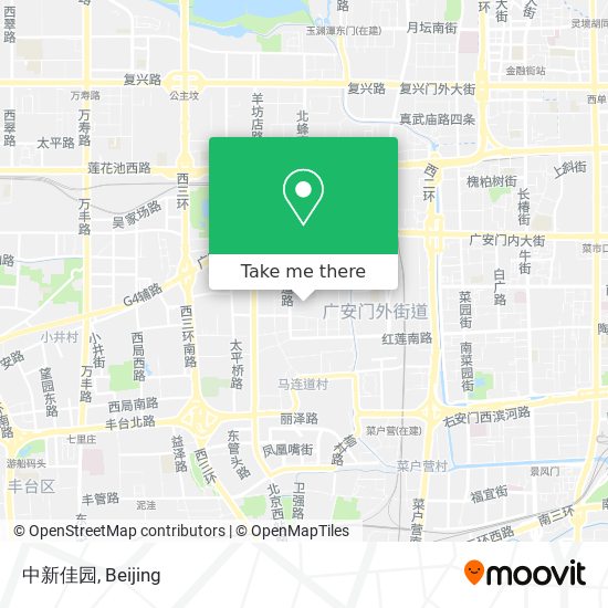 中新佳园 map
