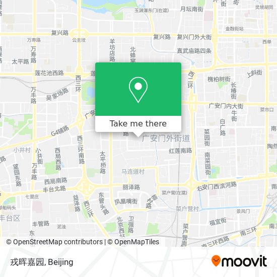 戎晖嘉园 map
