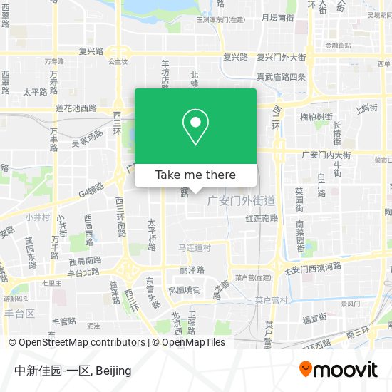 中新佳园-一区 map