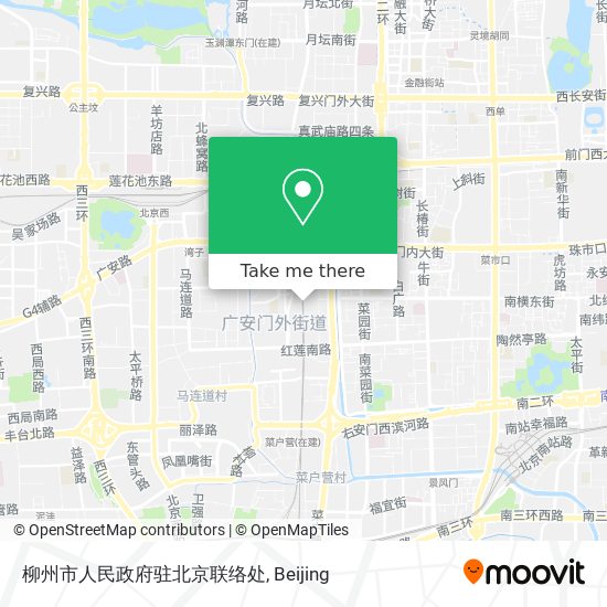 柳州市人民政府驻北京联络处 map