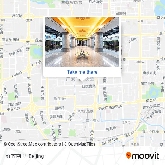 红莲南里 map