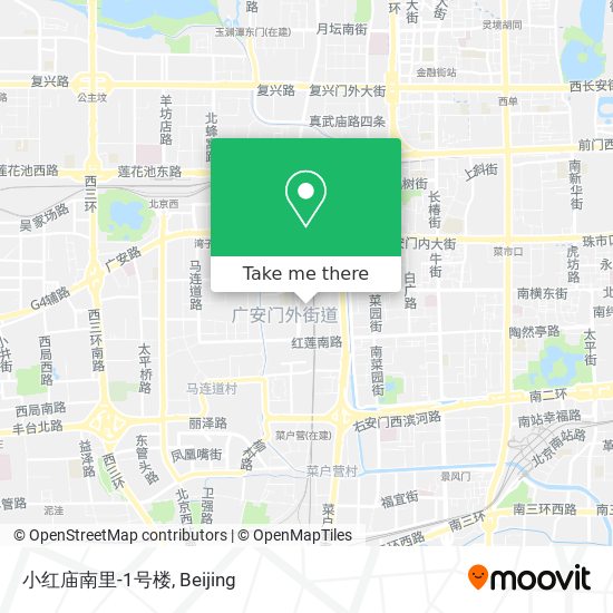 小红庙南里-1号楼 map