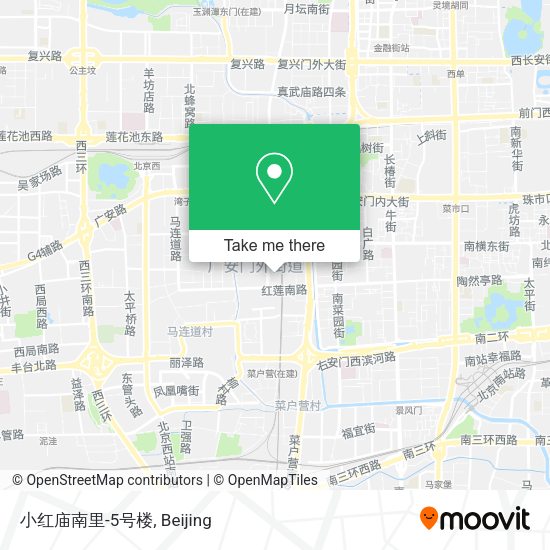 小红庙南里-5号楼 map