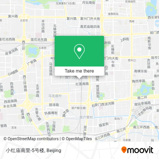 小红庙南里-5号楼 map
