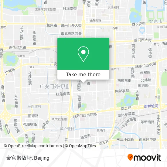 金宫殿故址 map