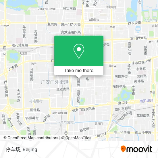 停车场 map