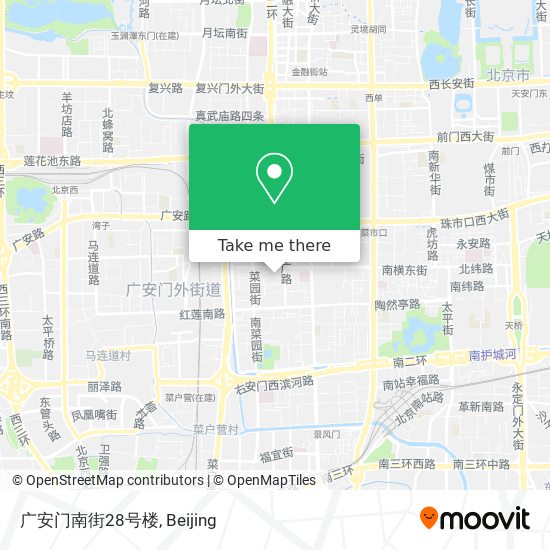 广安门南街28号楼 map