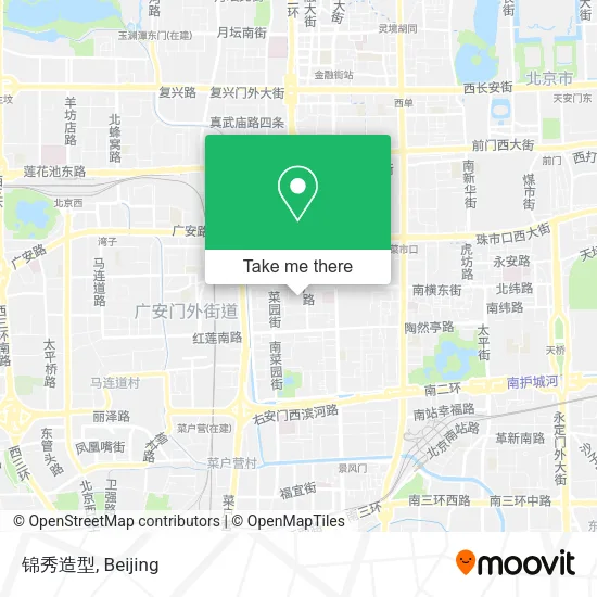 锦秀造型 map