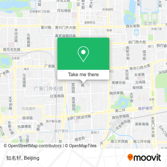 知名轩 map