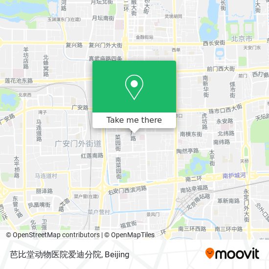 芭比堂动物医院爱迪分院 map