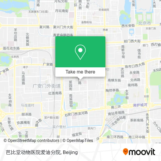 芭比堂动物医院爱迪分院 map