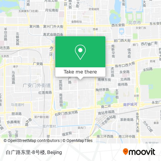 白广路东里-8号楼 map