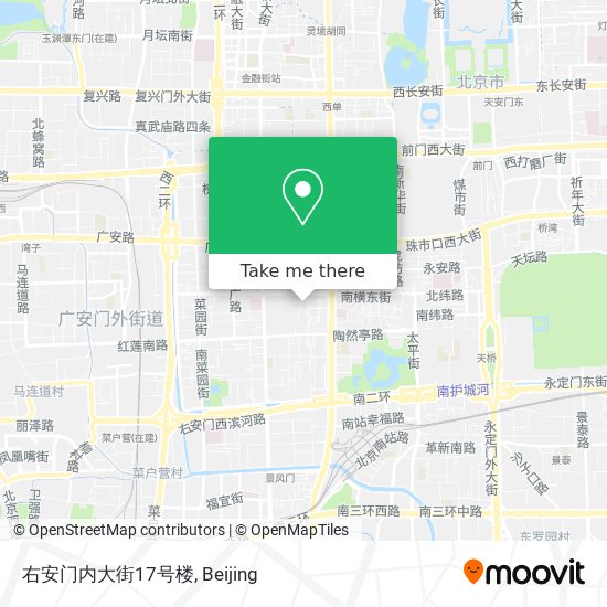 右安门内大街17号楼 map