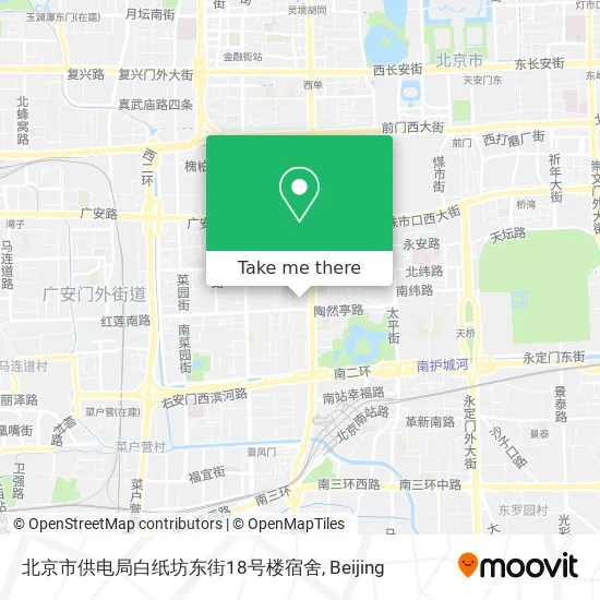 北京市供电局白纸坊东街18号楼宿舍 map