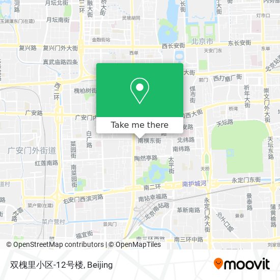双槐里小区-12号楼 map