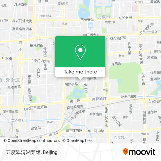 五度翠清湘菜馆 map