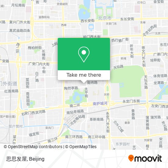 思思发屋 map