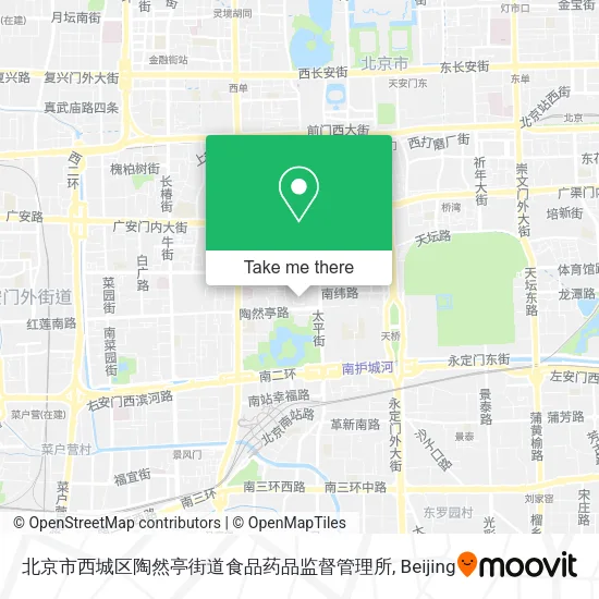 北京市西城区陶然亭街道食品药品监督管理所 map