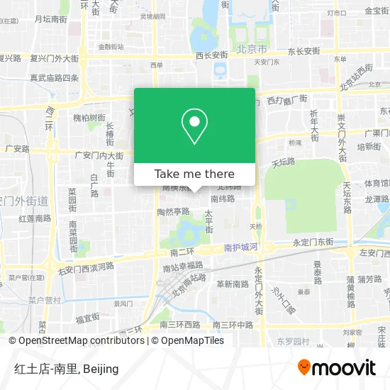 红土店-南里 map