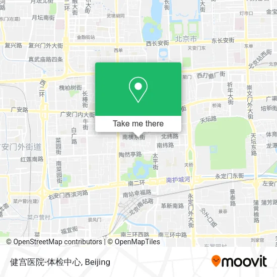 健宫医院-体检中心 map