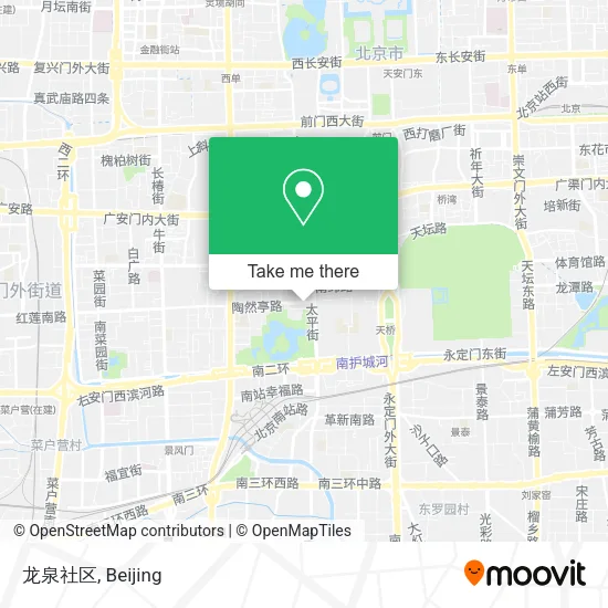 龙泉社区 map