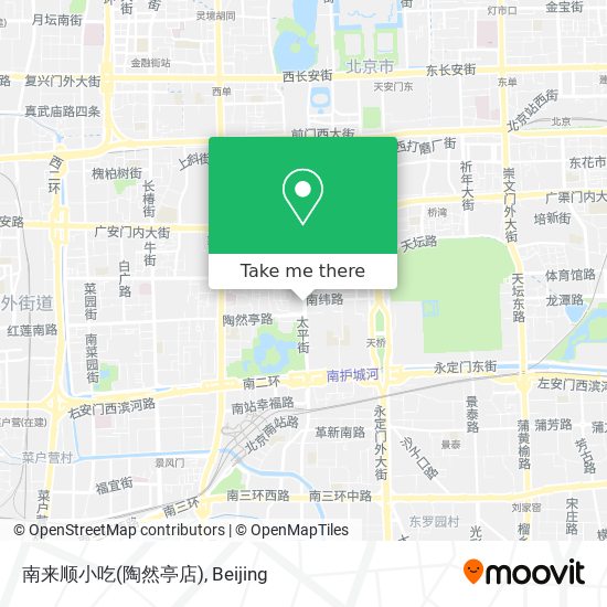 南来顺小吃(陶然亭店) map
