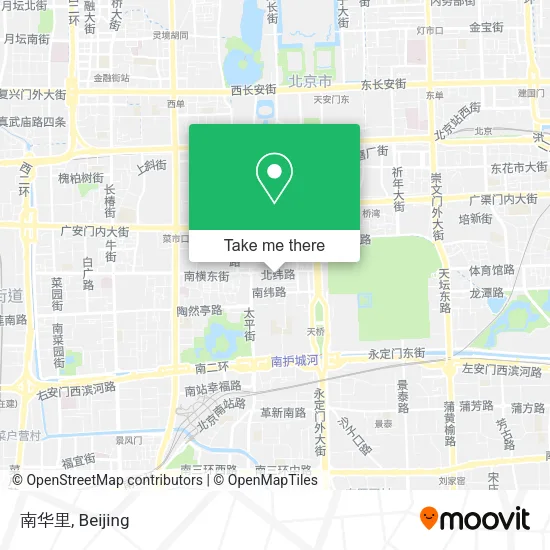 南华里 map
