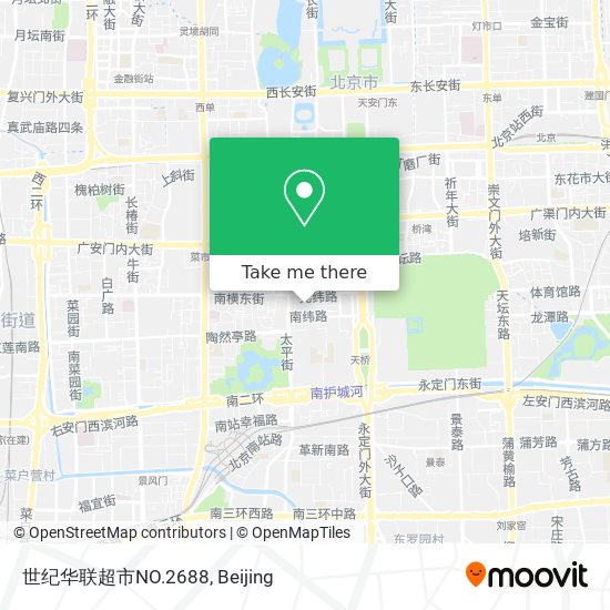 世纪华联超市NO.2688 map