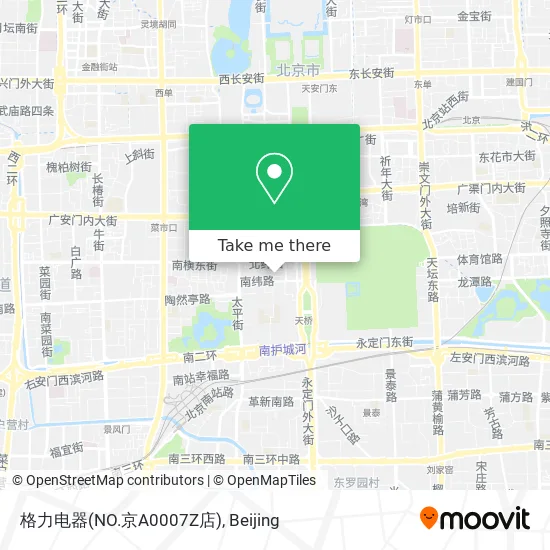 格力电器(NO.京A0007Z店) map