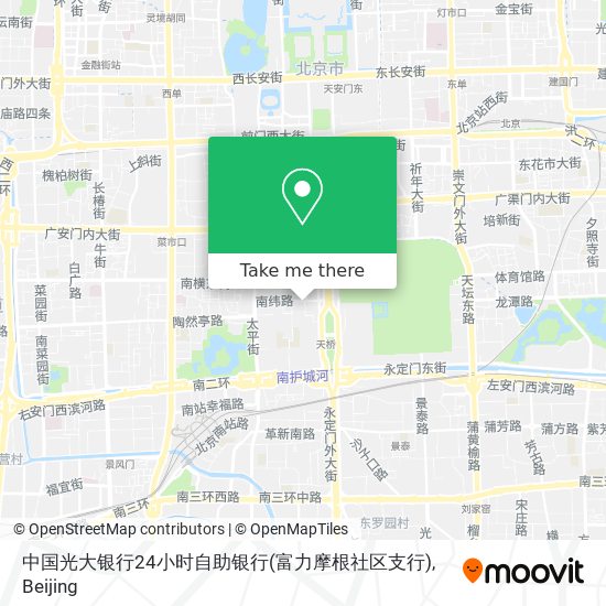 中国光大银行24小时自助银行(富力摩根社区支行) map