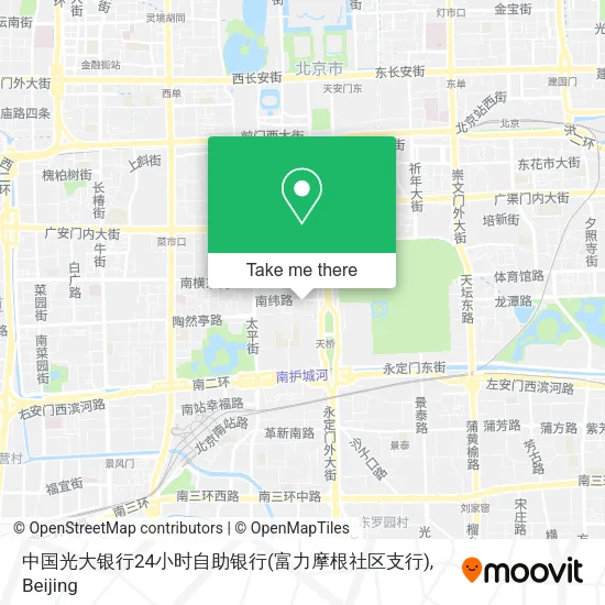 中国光大银行24小时自助银行(富力摩根社区支行) map