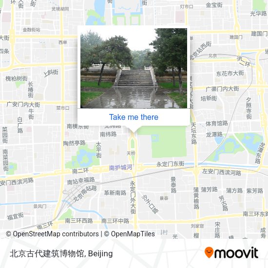 北京古代建筑博物馆 map