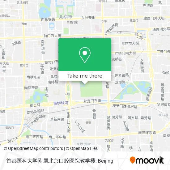 首都医科大学附属北京口腔医院教学楼 map