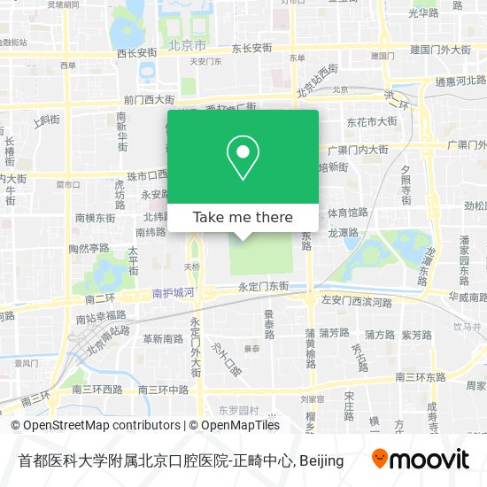 首都医科大学附属北京口腔医院-正畸中心 map
