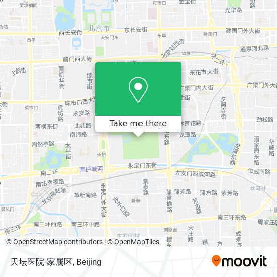 天坛医院-家属区 map