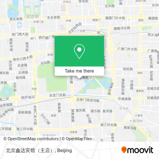 北京鑫达宾馆（主店） map