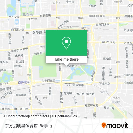 东方启明星体育馆 map