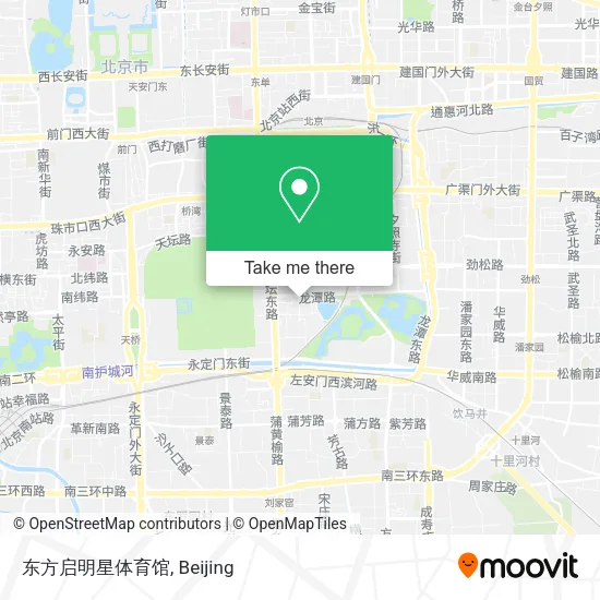 东方启明星体育馆 map