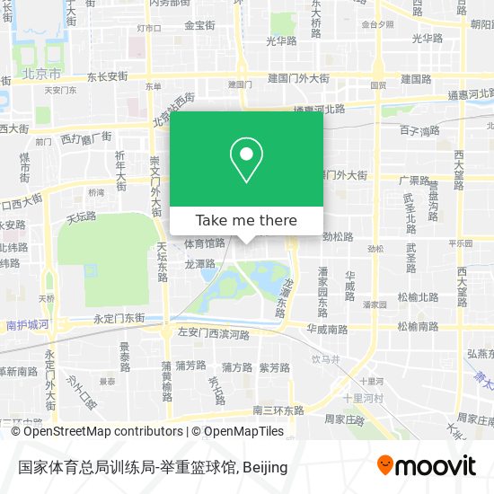 国家体育总局训练局-举重篮球馆 map