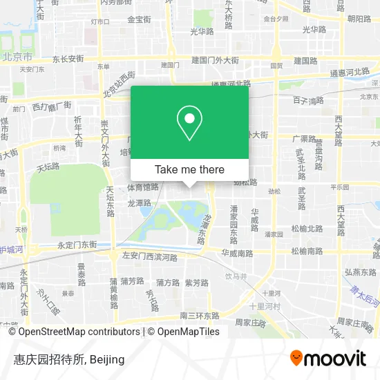 惠庆园招待所 map